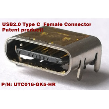 Connecteur USB2.0-C 16pin SMD